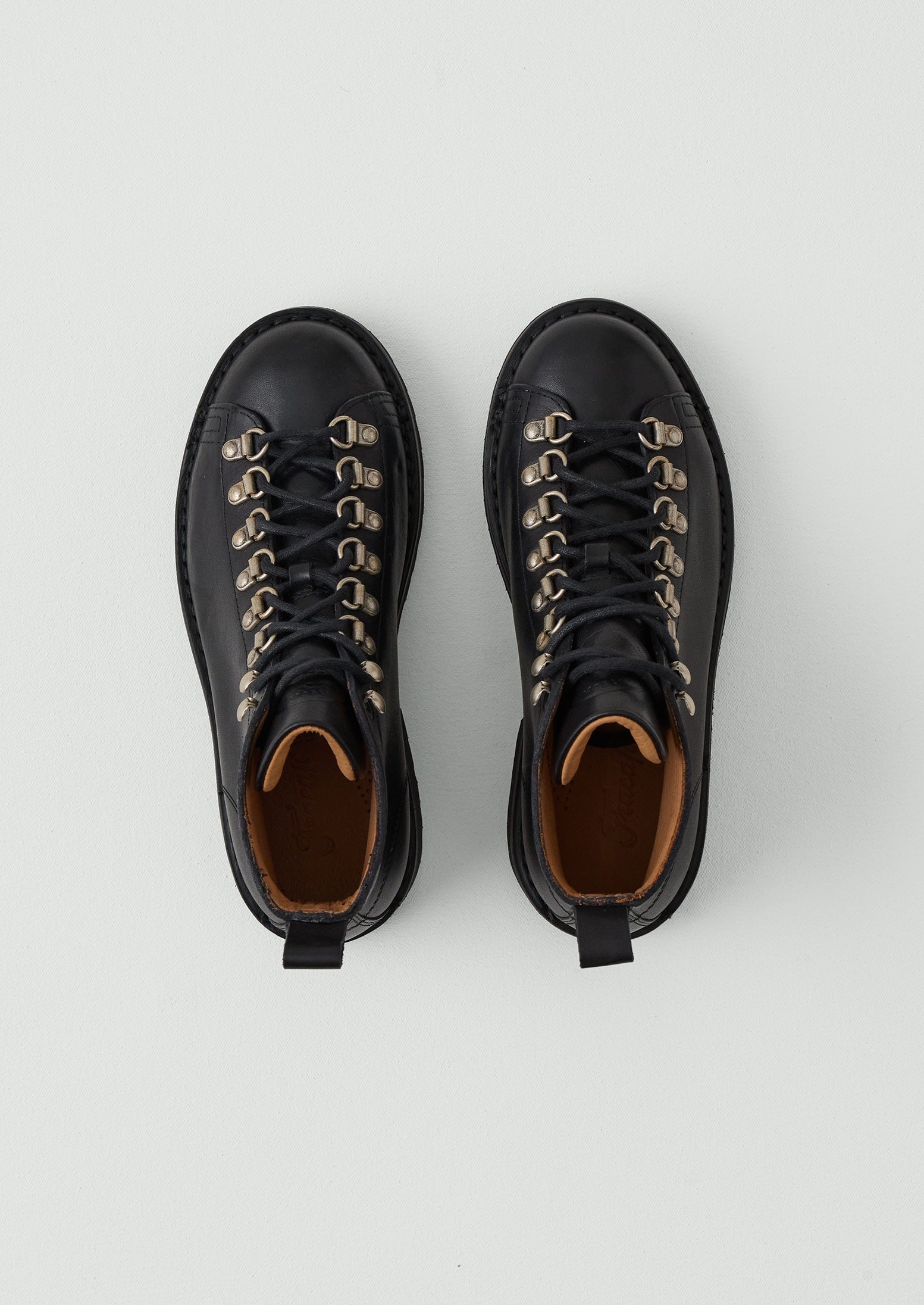 Fracap Leather Trail Boots Black TOAST