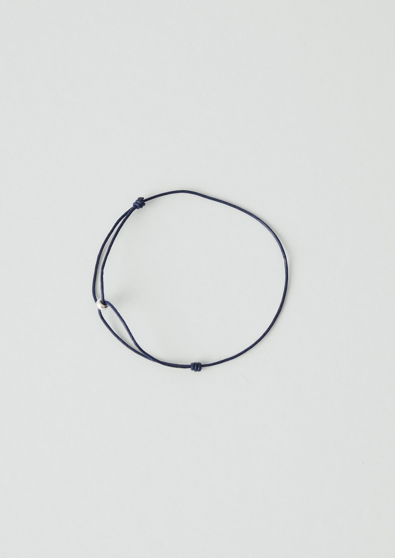 Helena Rohner Silver Bead Bracelet | Navy/Silver | TOAST