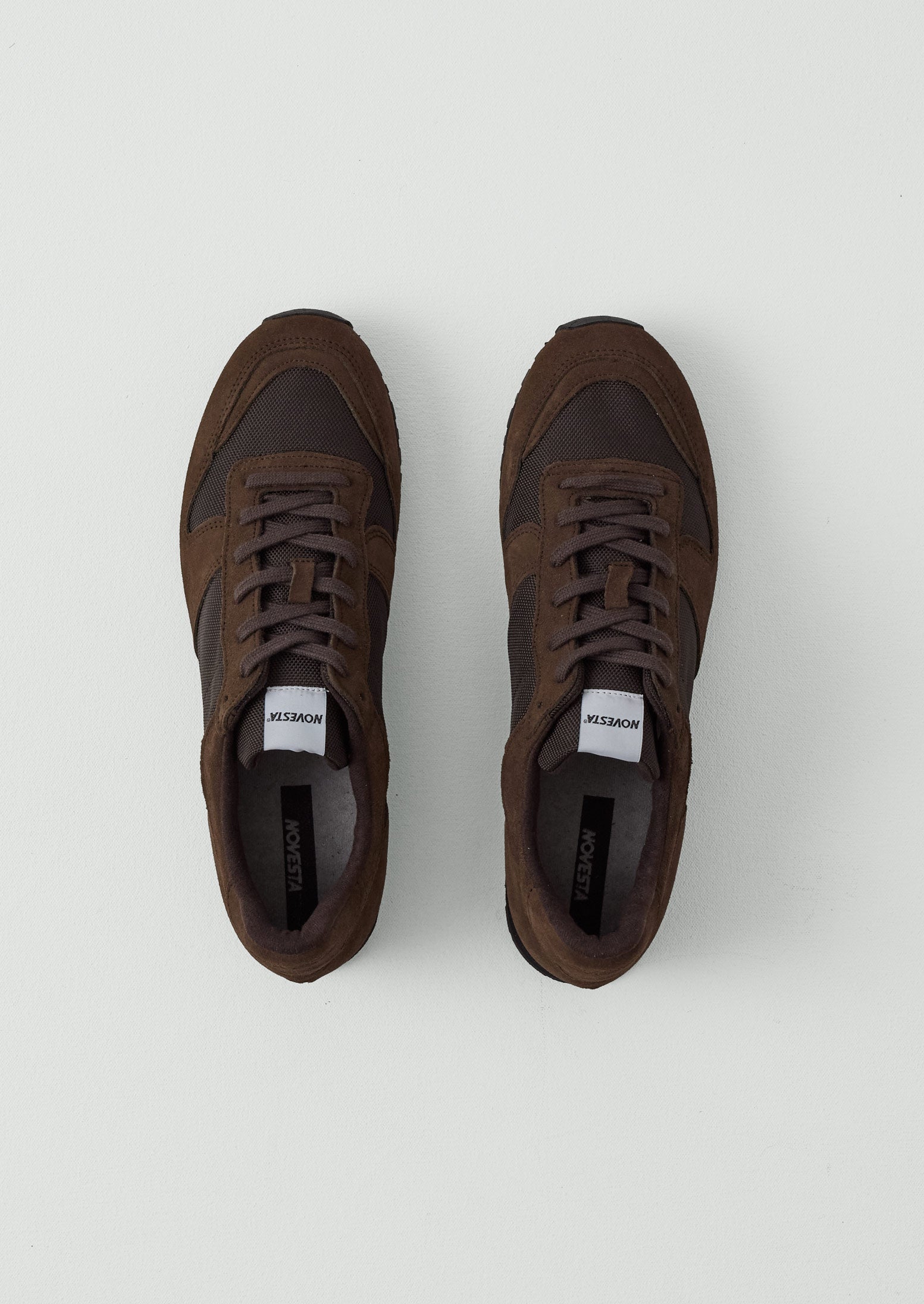 Novesta Marathon Trail Sole Trainers | Bitter Chocolate | TOAST