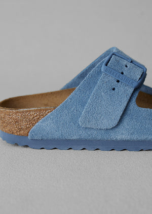 Birkenstock Arizona Suede Sandals | Cornflower Blue