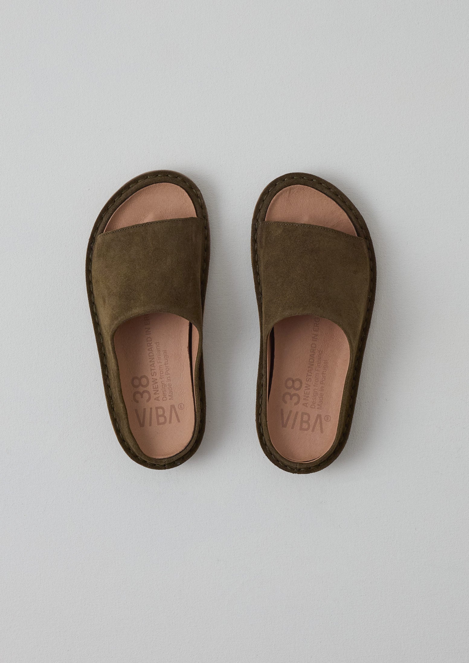 Vibae Open Toe Sandals | Tan