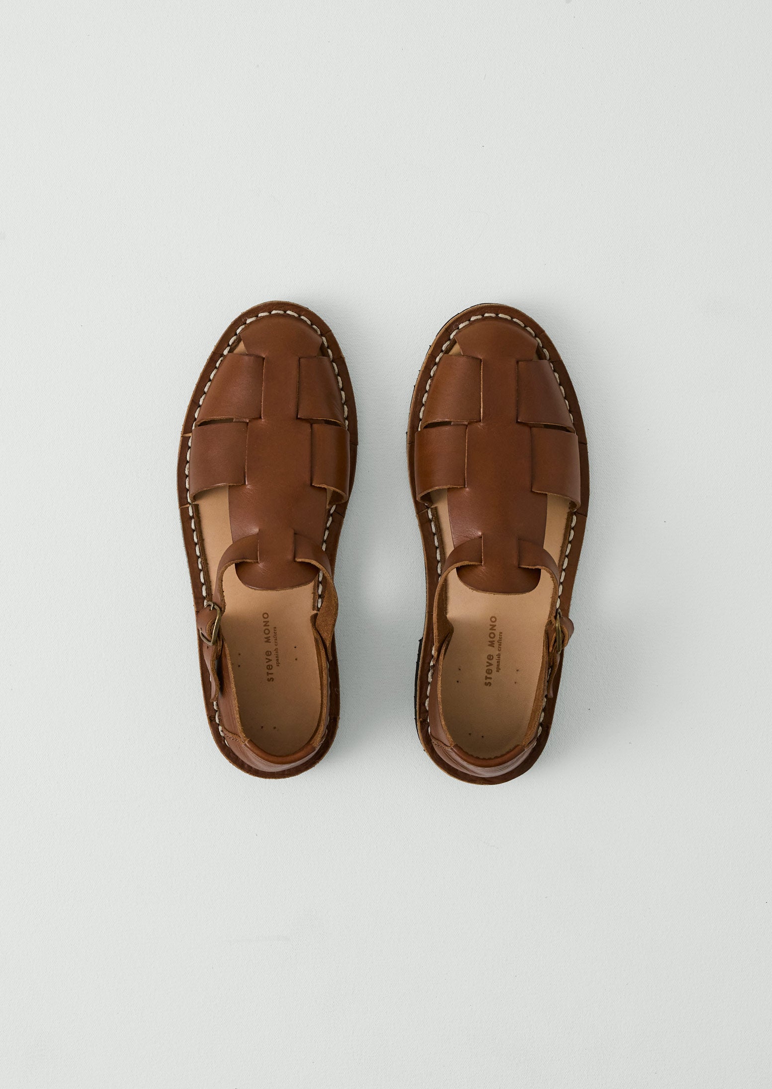 Steve Mono Maypole Sandals | Chocolate | TOAST