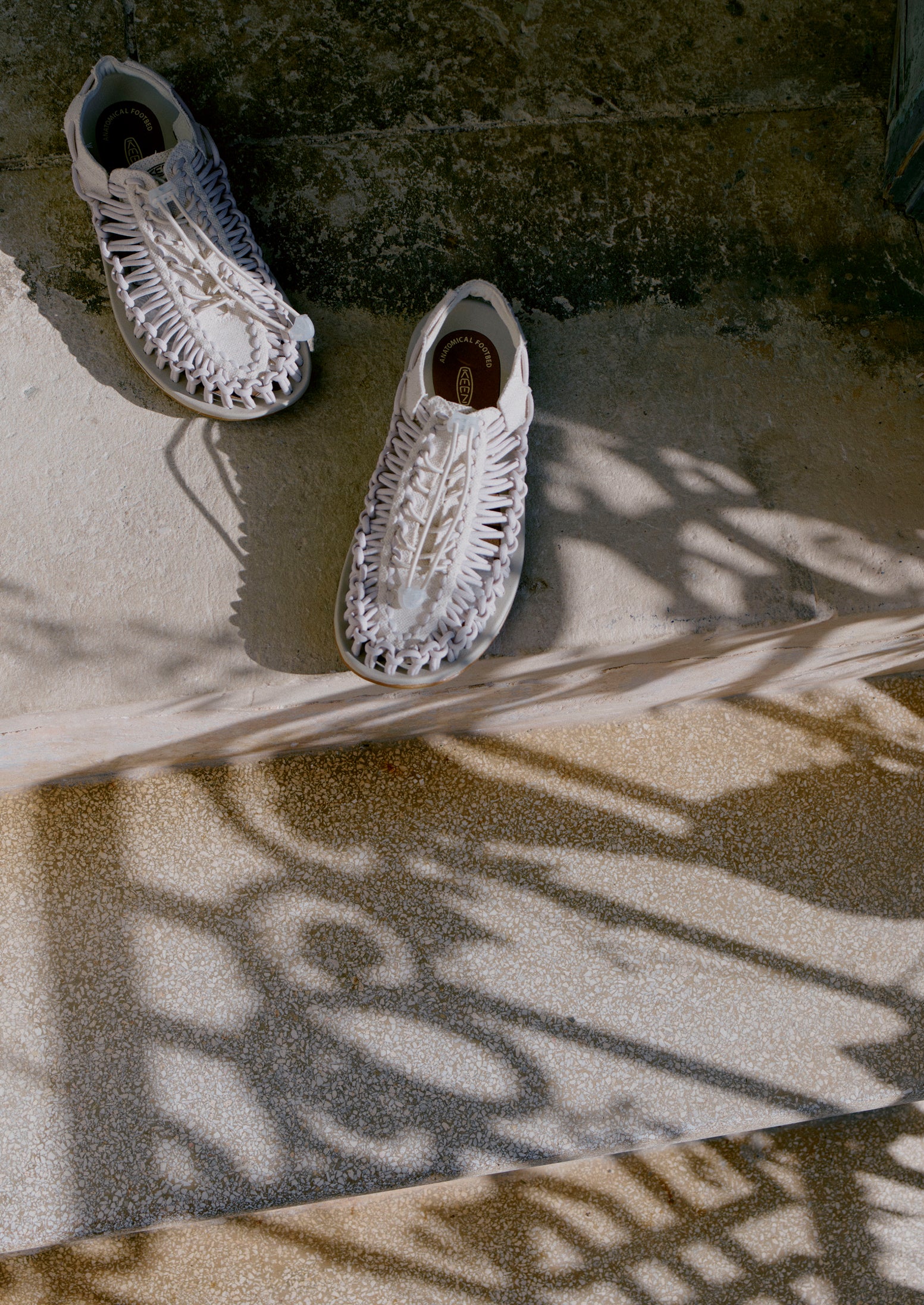 Keen Uneek Canvas Sandals | Natural/Birch | TOAST