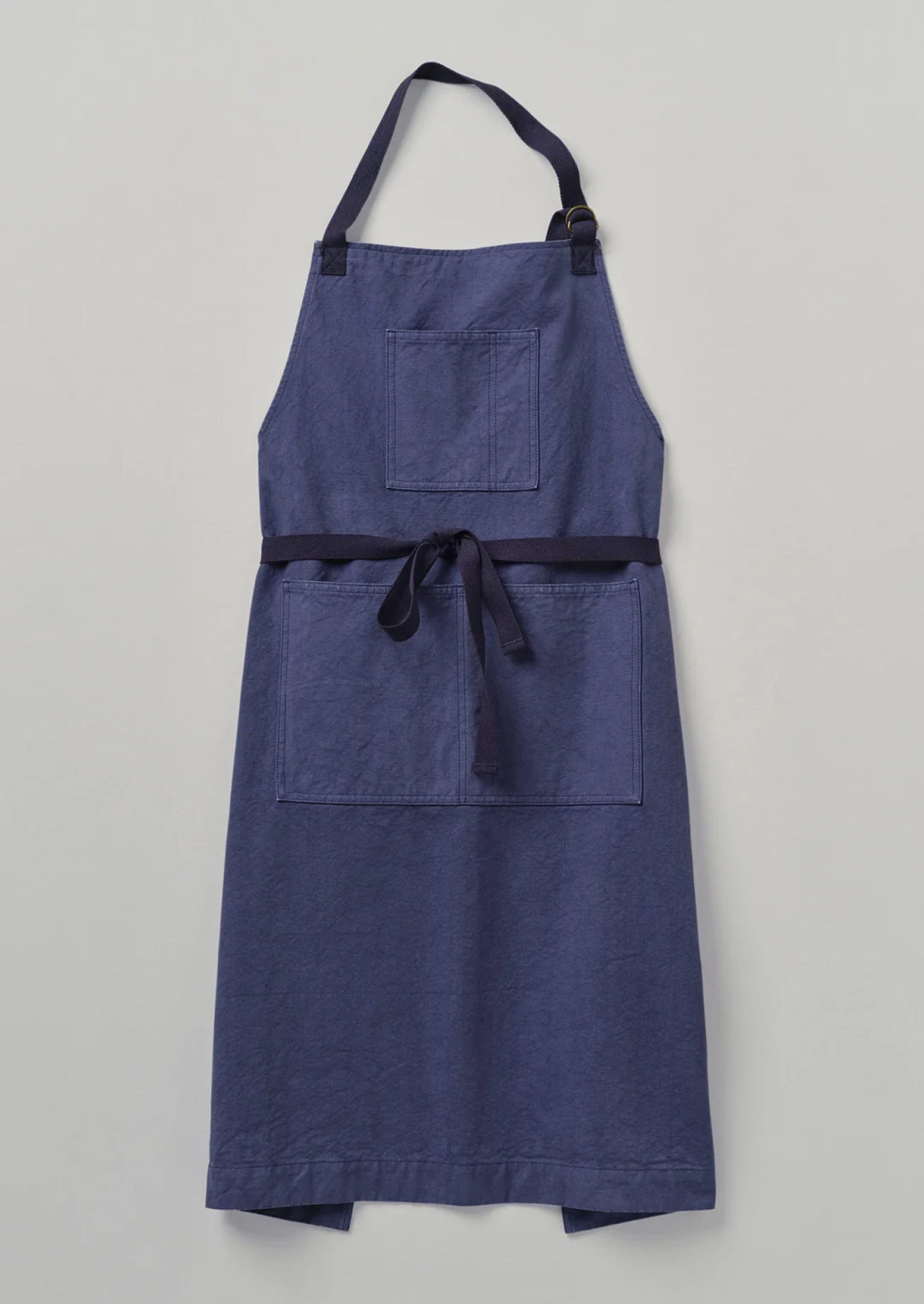 Cotton Canvas Project Apron | Workwear Blue | TOAST