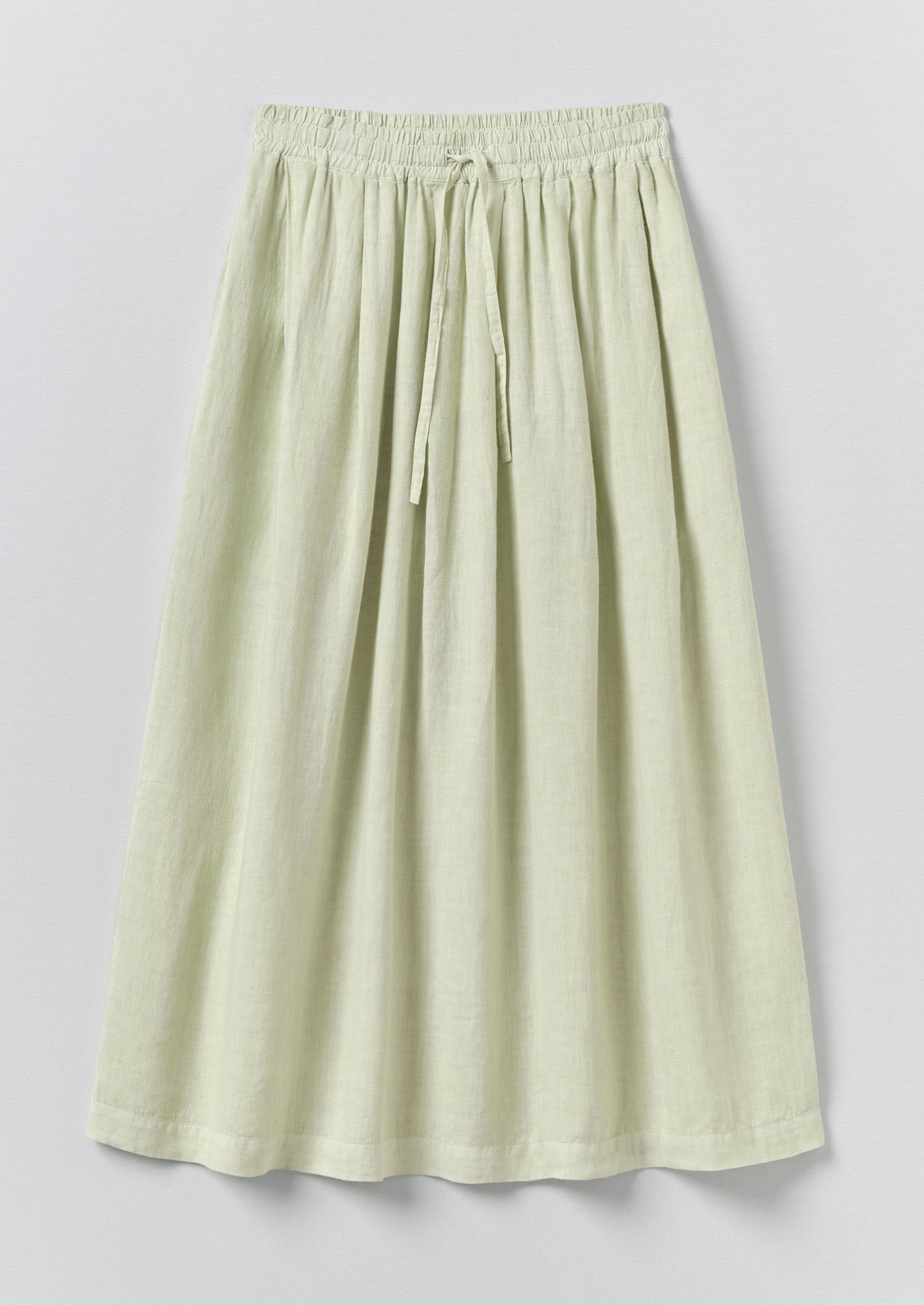 Garment Dyed Linen Skirt | Mint Tea | TOAST