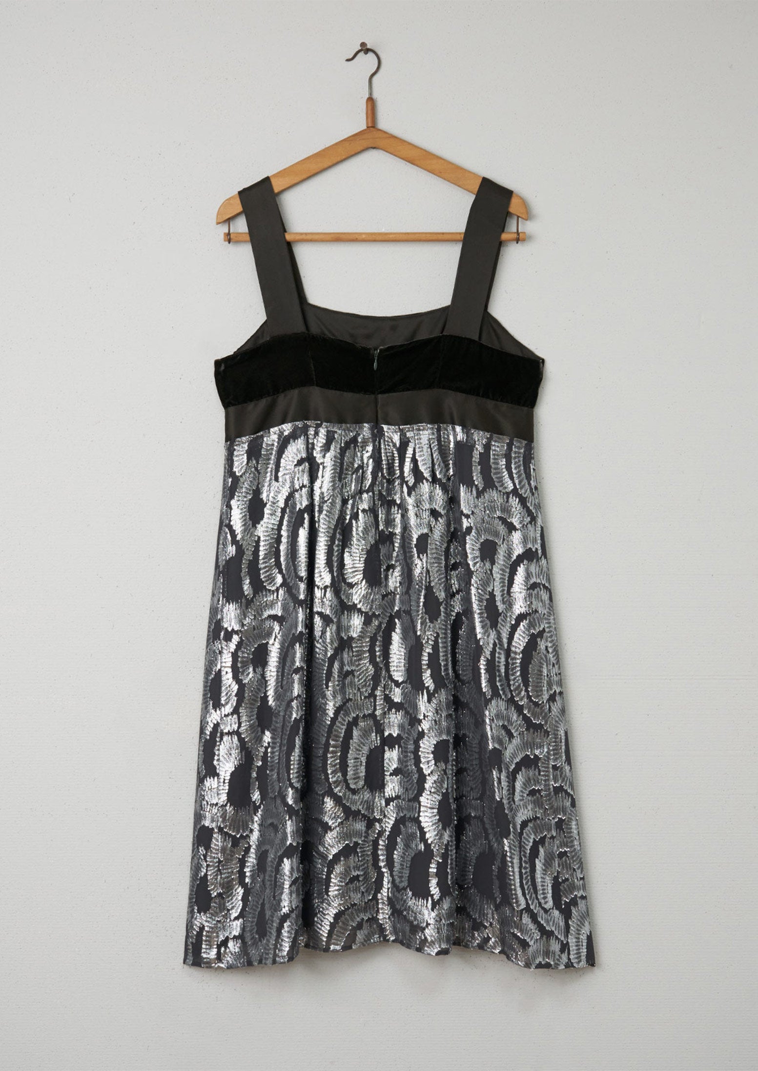 Reworn Viscose Silk Dress Size 14 (053) | Multi