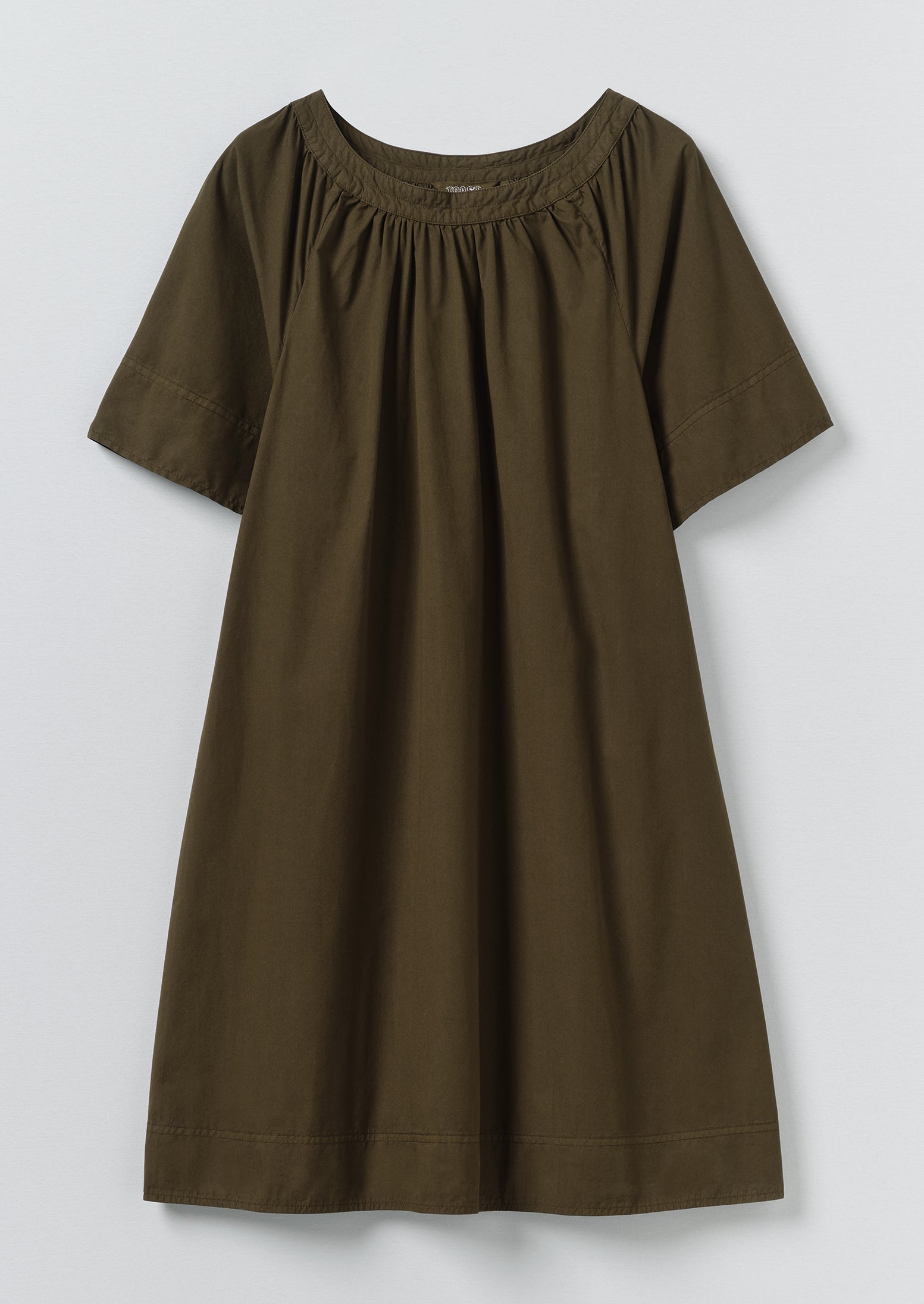 uniqlo mercerized cotton a line dress Smooth French French Sleeve UNIQLO Mercerized Cotton A-Line Sleeveless Long Dress My Actual Bust is:28