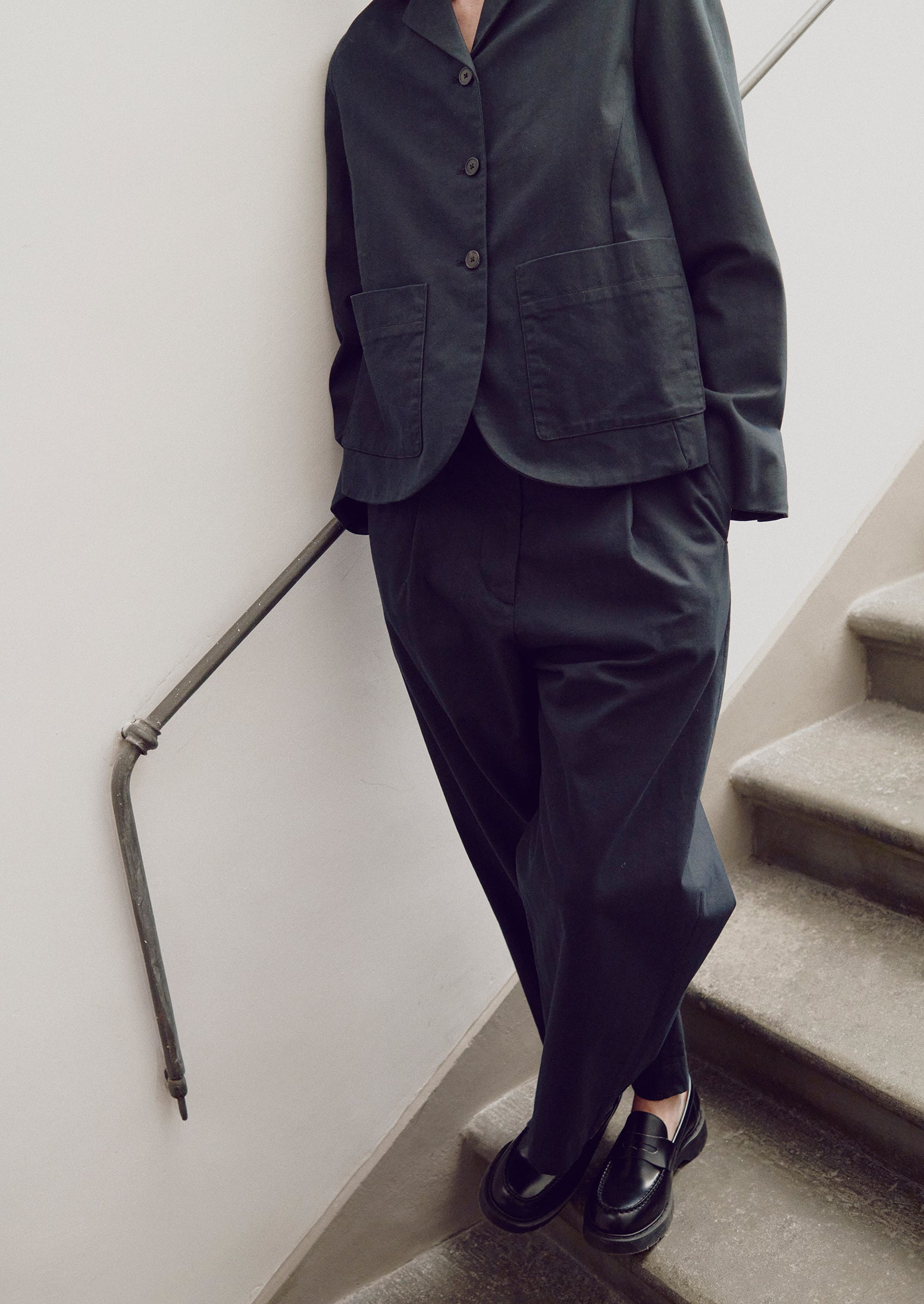 Wool Herringbone Jacket