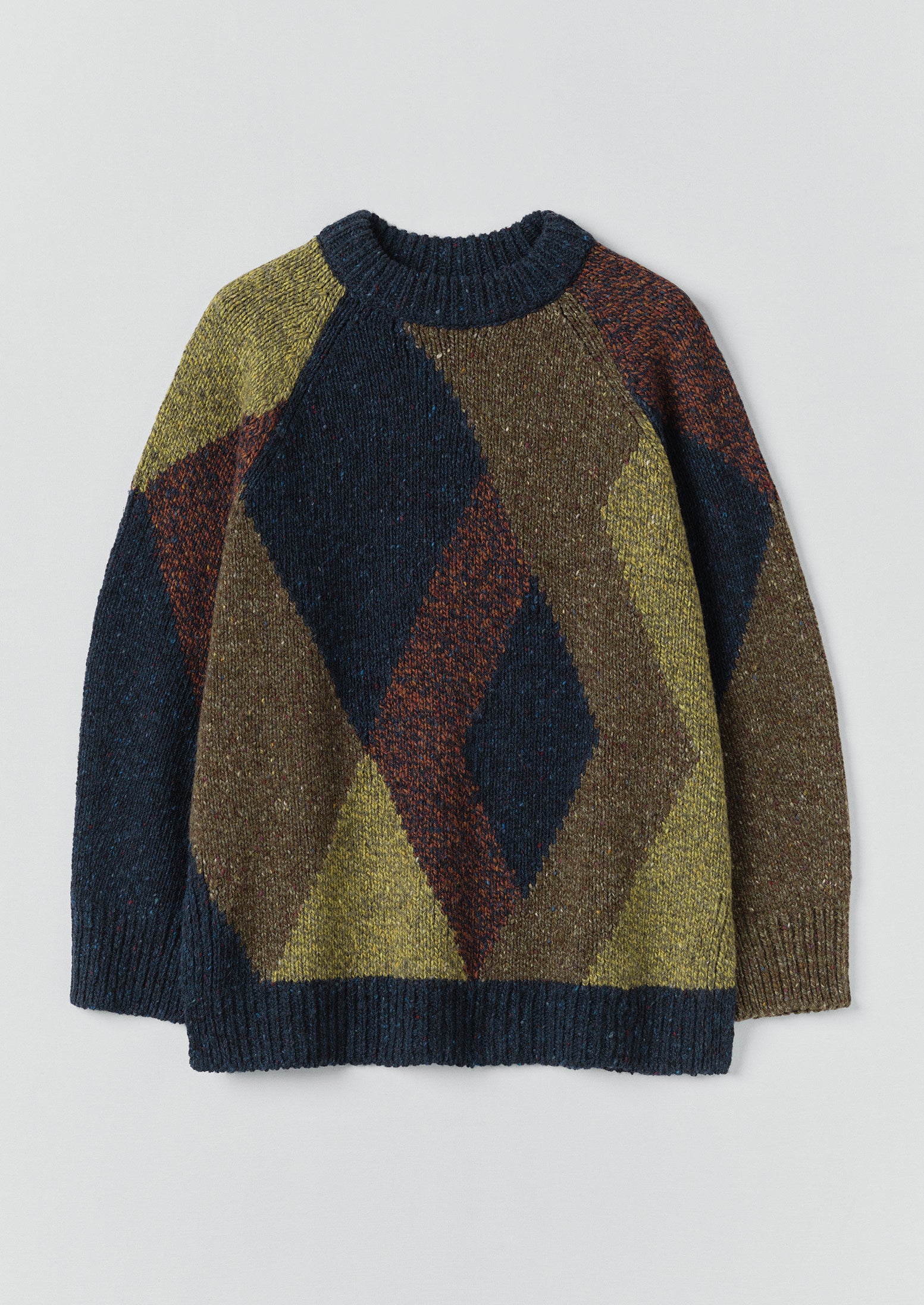 新品タグ付き】THE TOE Marien Argyle Knit THE TOE Marien Argyle