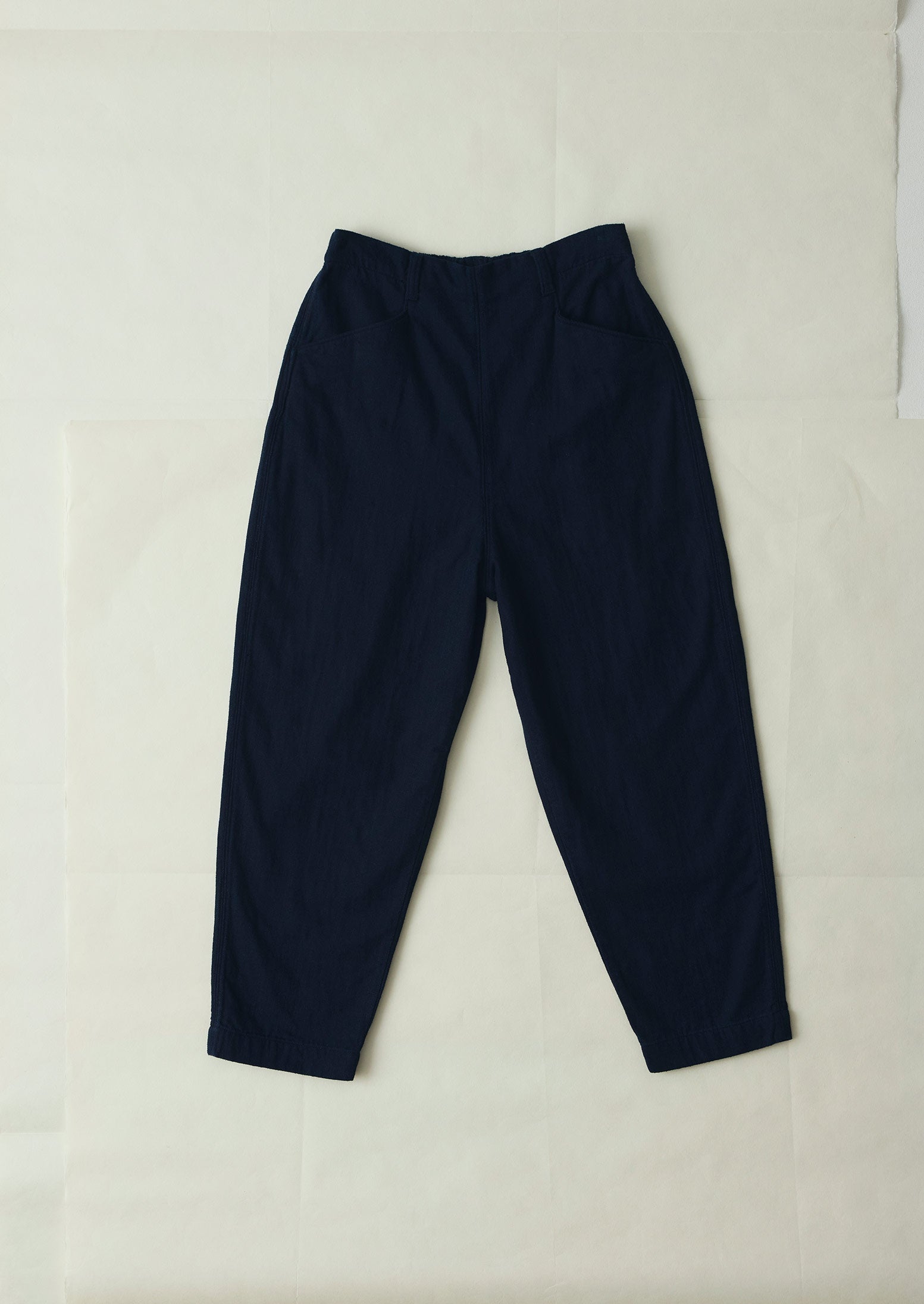 Alix Indigo Twill Trousers | Indigo | TOAST