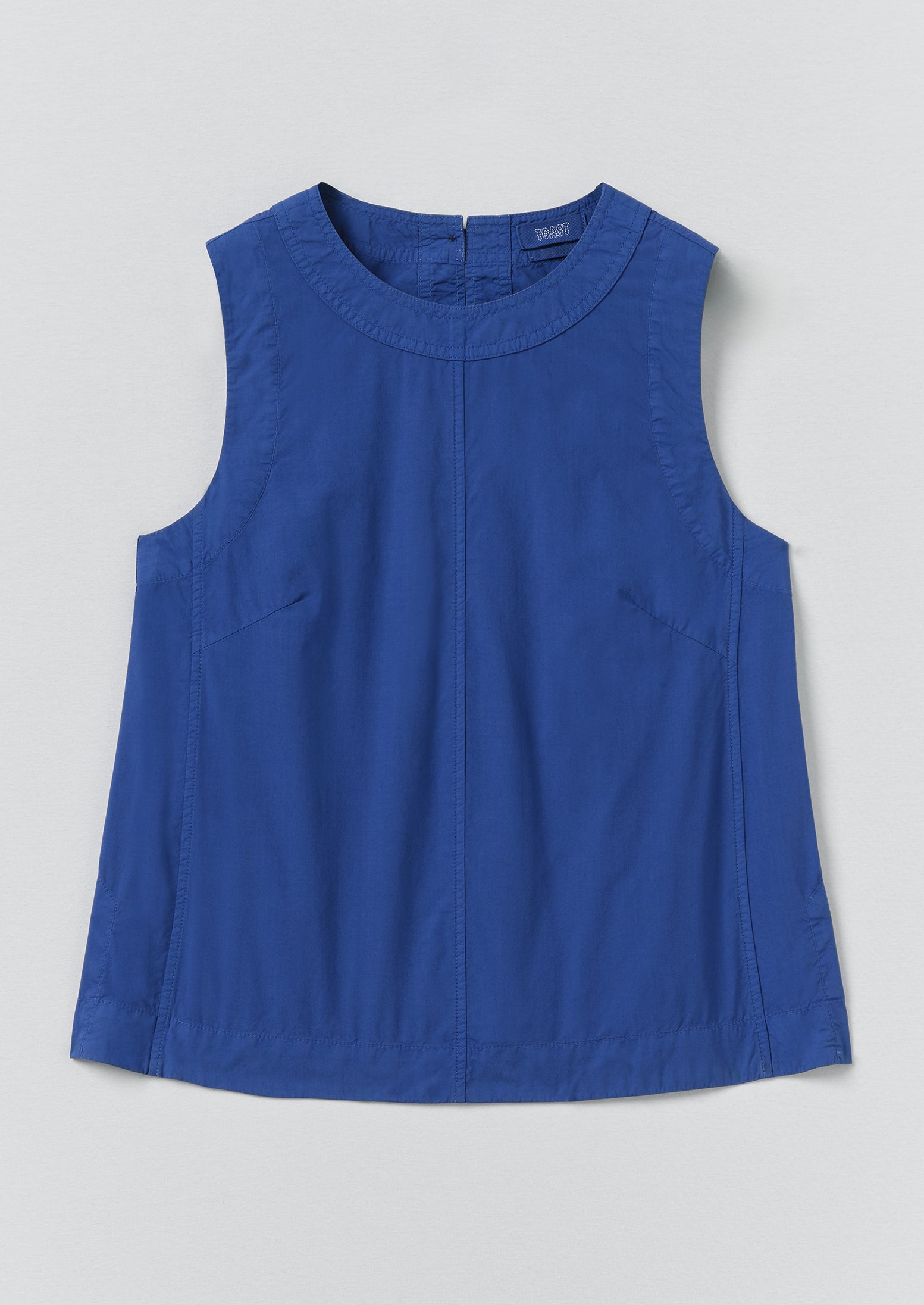 CFCL POTTERY SLEEVELESS TOP ブルー 青 new!!!【CFCL】 POTTERY CUPRO SLEEVELESS TOP color: BLACK price