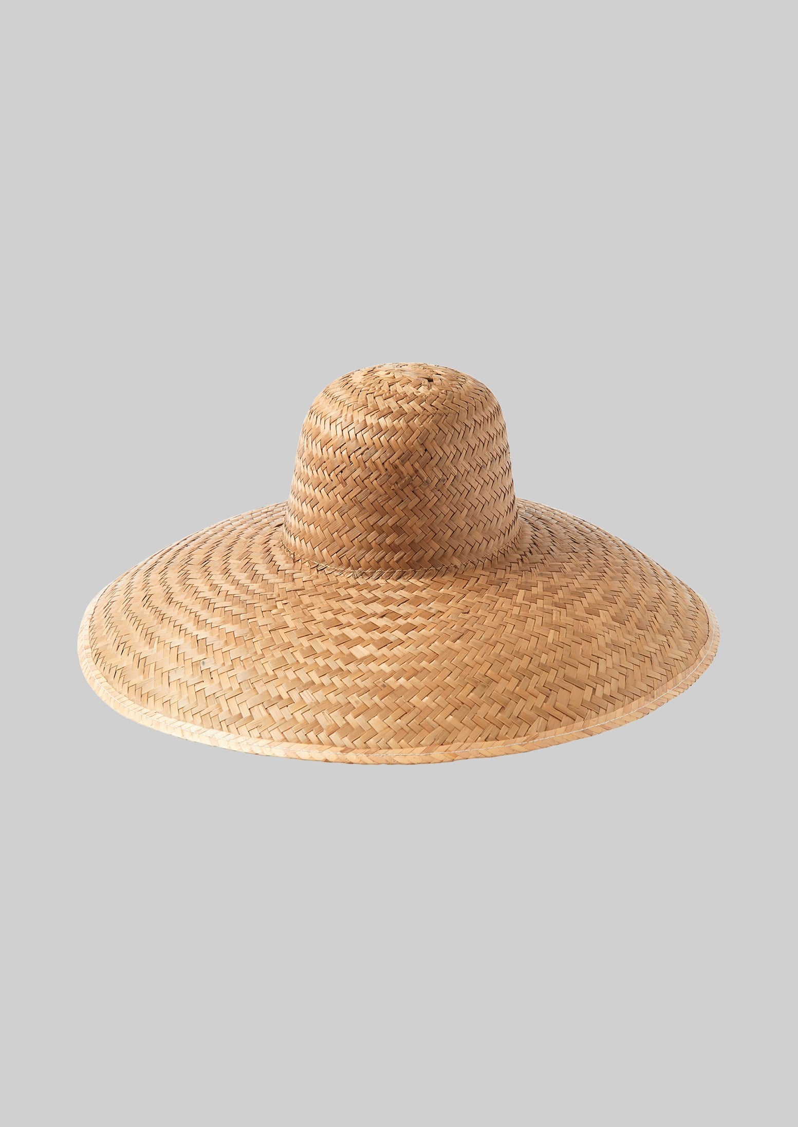 Clara Wide Brim Straw Hat, Natural