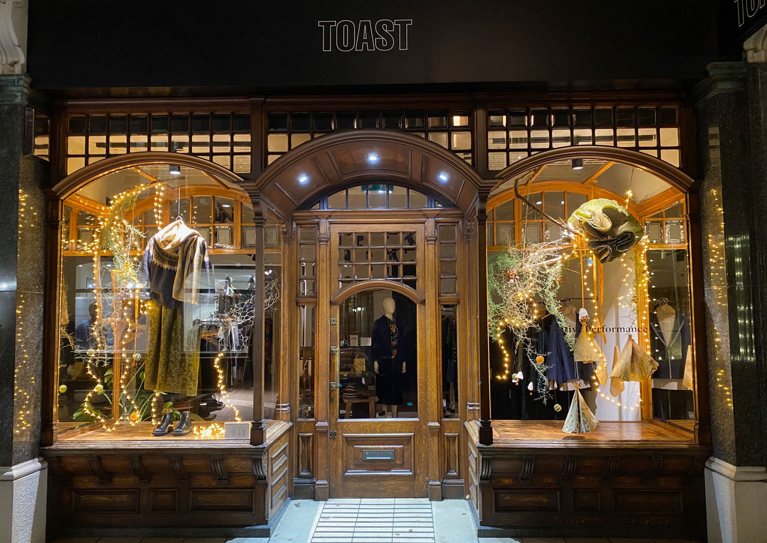 The Making of Our Festive Window Display | TOAST Magazine