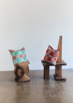 Sabine Van der Sande Hand Woven Cushion Cover | Red