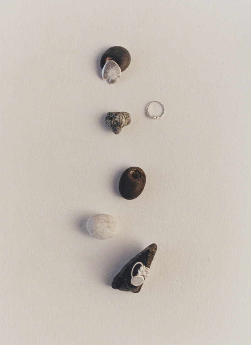 Egle Silko Texture Ring | Silver