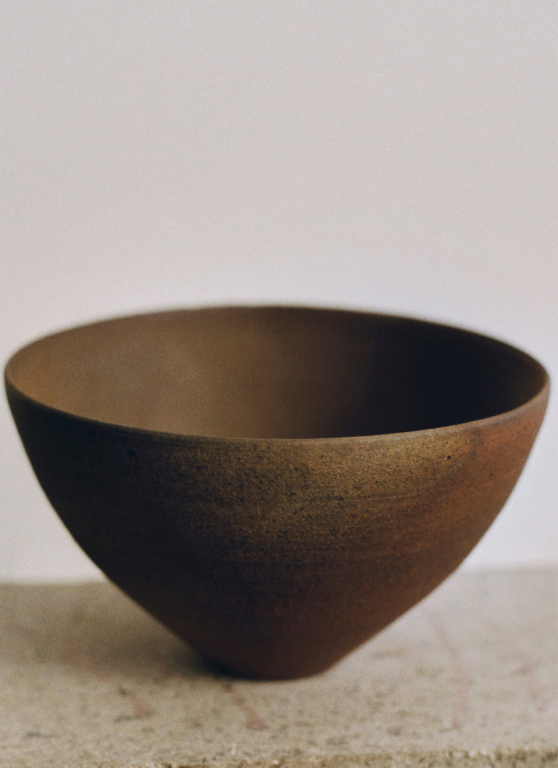 Yuichi Romita Wood Fired Rice Bowl | Ash Brown
