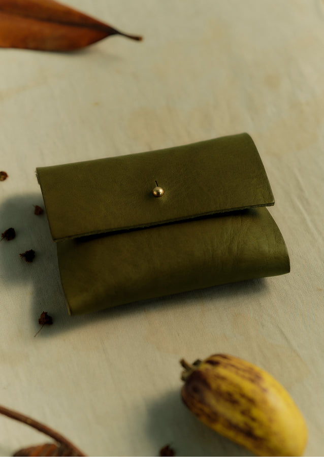 Kate Sheridan Leather Wallet | Khaki