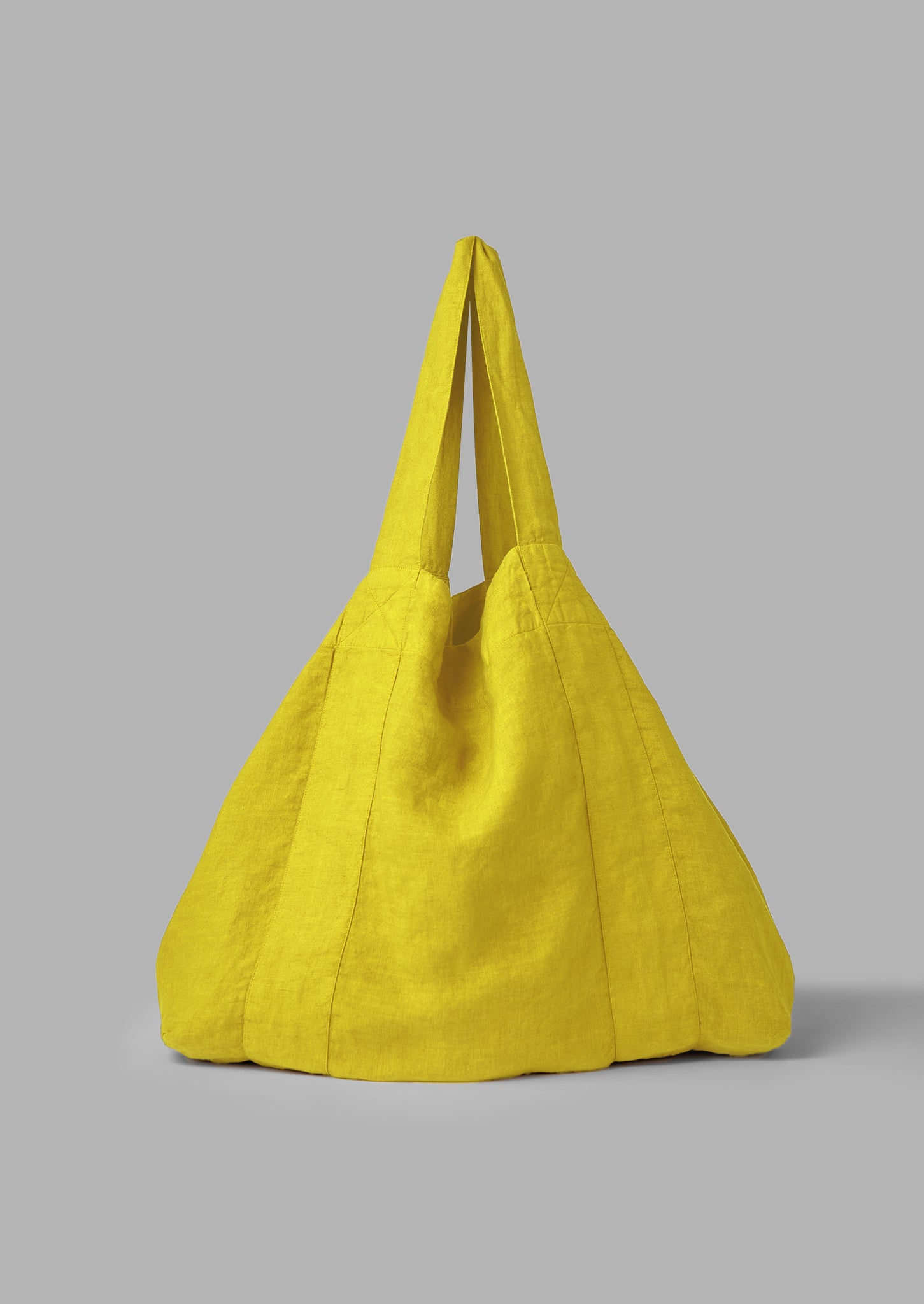 Garment Dyed Linen Bag | Billi Flower Yellow