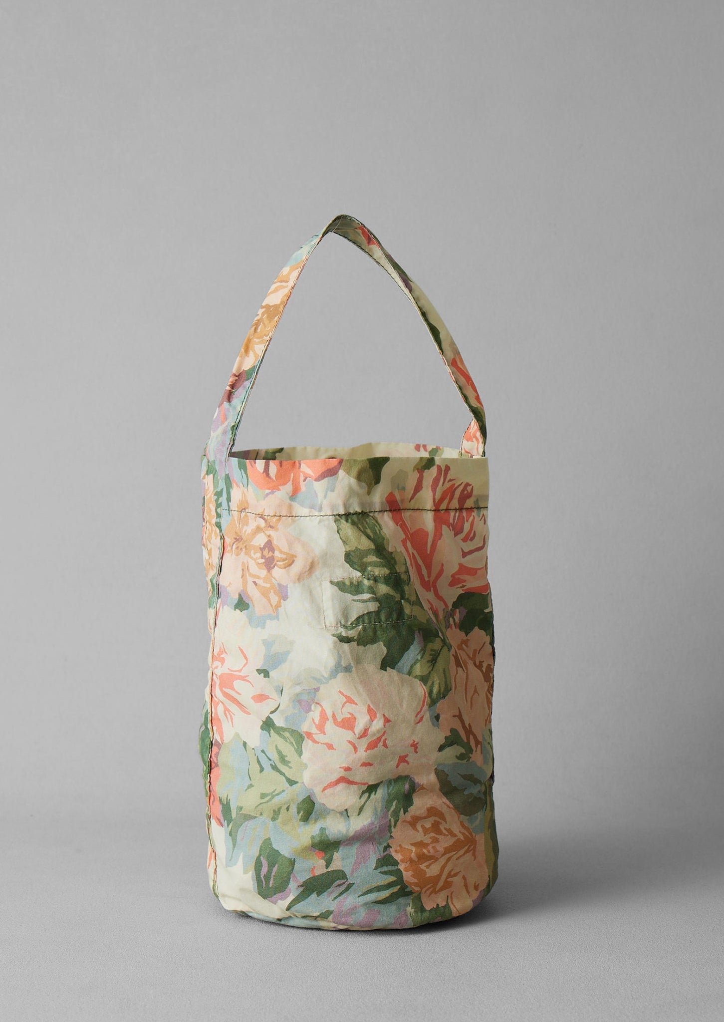 Garden Floral Waxed Cotton Bucket Bag | Multi