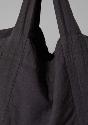 Garment Dyed Linen Bag | Black Pepper