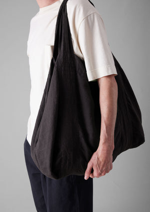 Garment Dyed Linen Bag | Black Pepper