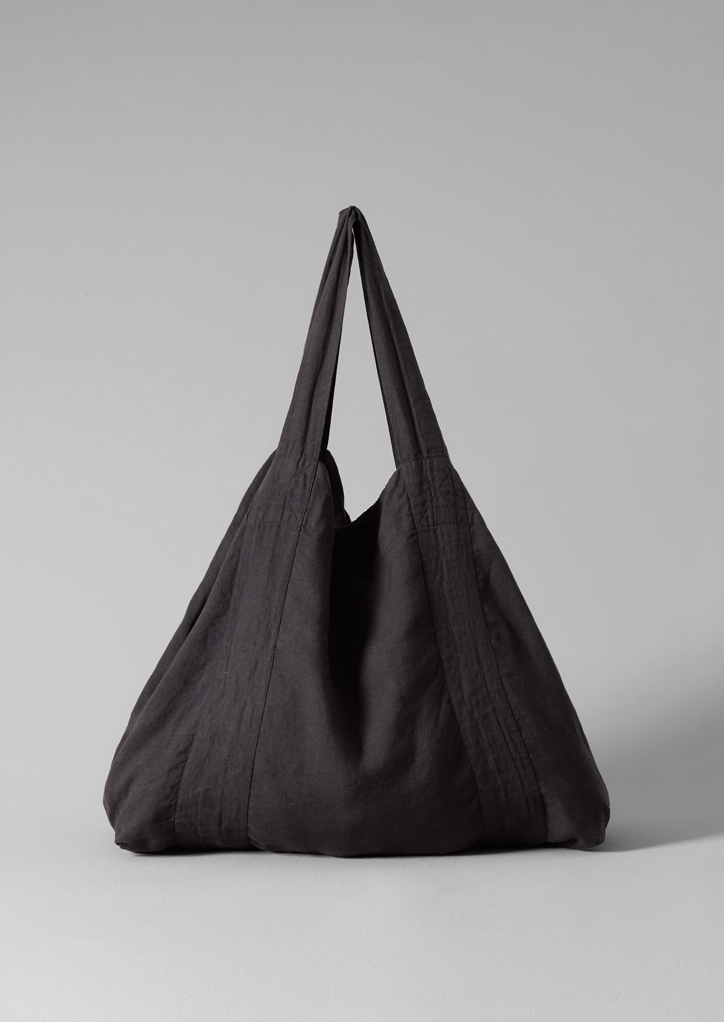 Garment Dyed Linen Bag | Black Pepper