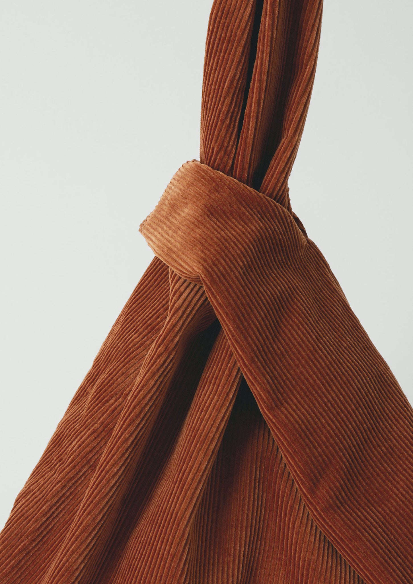 Cotton Cord Knot Bag | Burnt Sienna