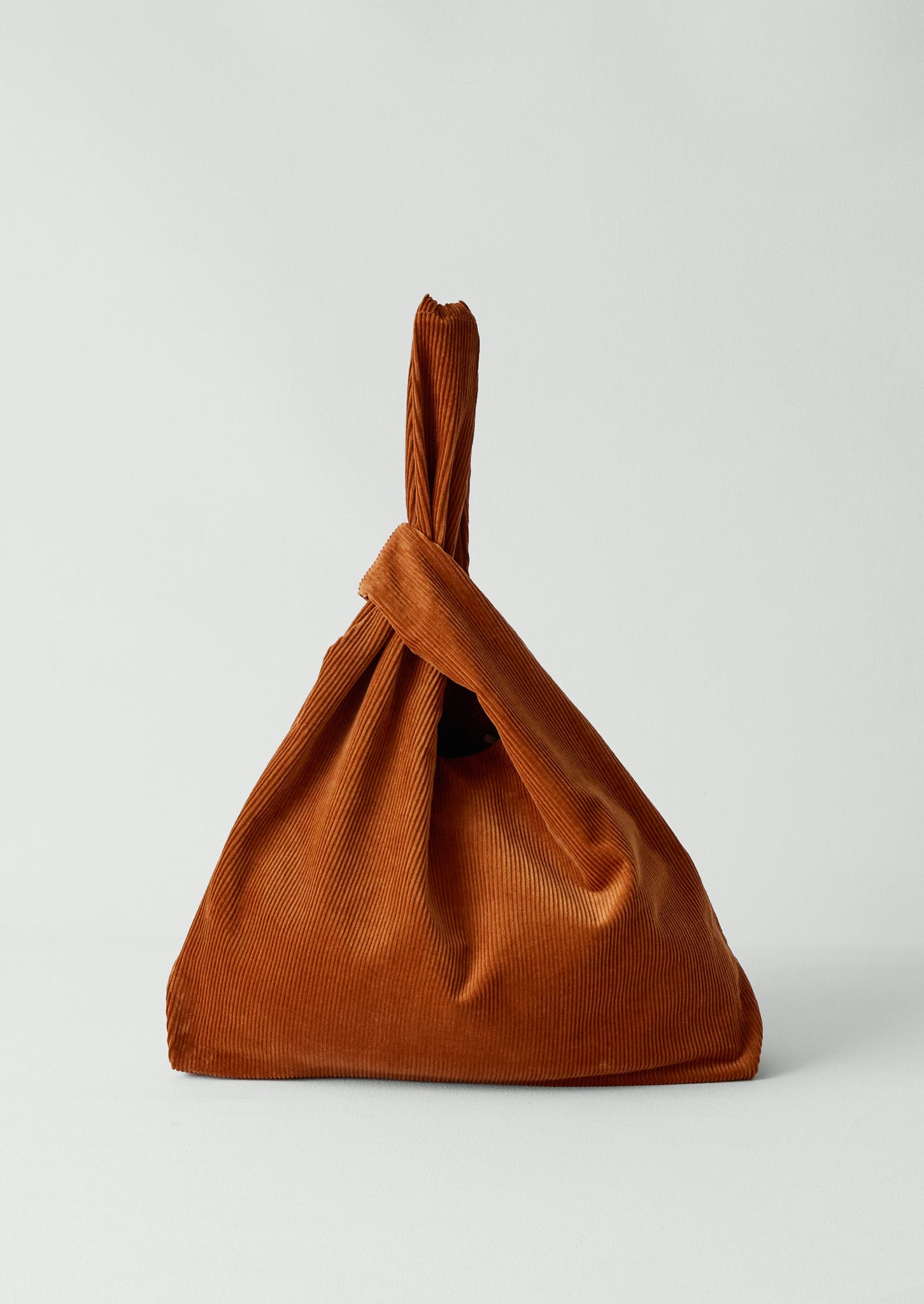 Cotton Cord Knot Bag | Burnt Sienna