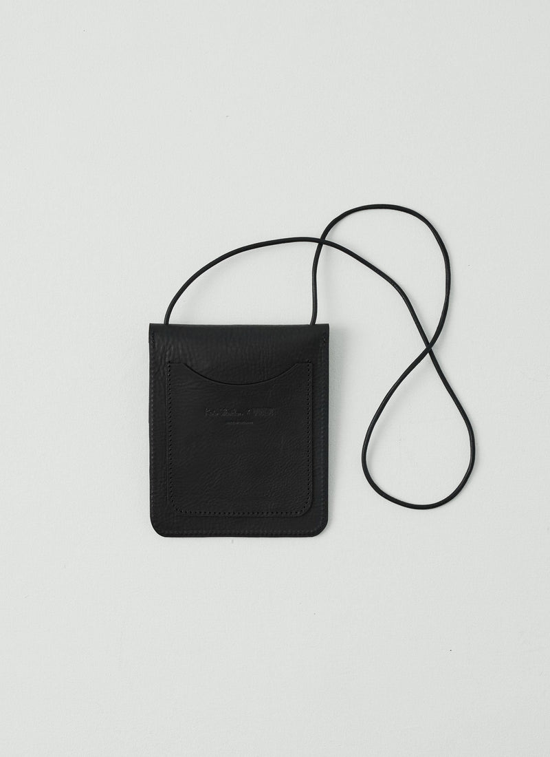 Kate Sheridan Leather Erin Pouch | Black