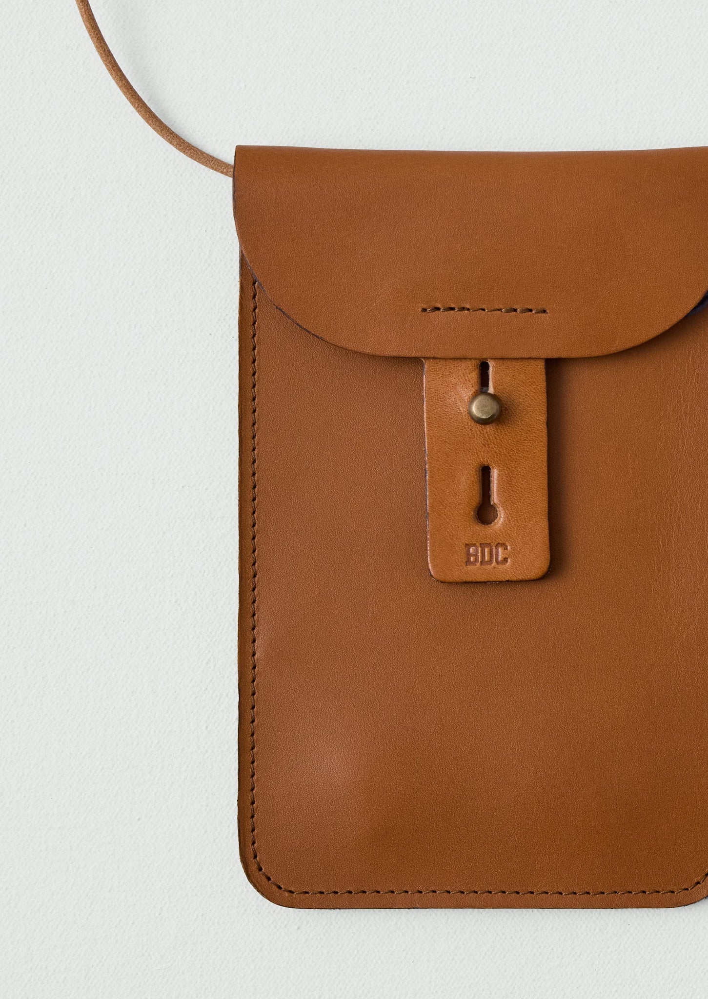 Bleu De Chauffe Leather Pouch | Tan