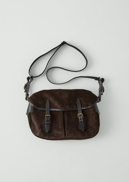 Musette Suede Bag Marron