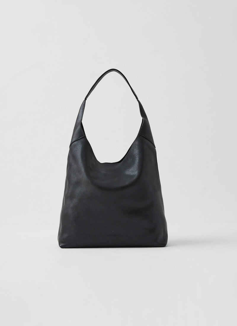 Il Bisonte Leather Shoulder Bag | Black