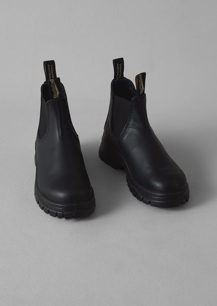 Leather Lug Boots