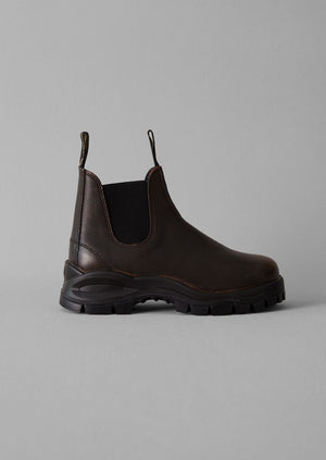 Blundstone Leather Lug Boots | Chocolate