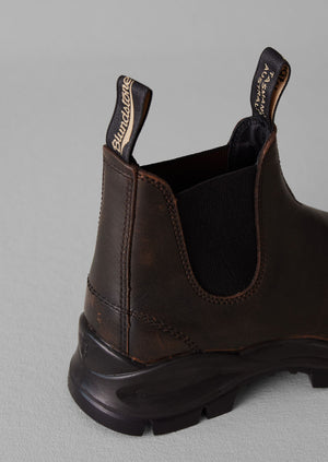 Blundstone Leather Lug Boots | Chocolate