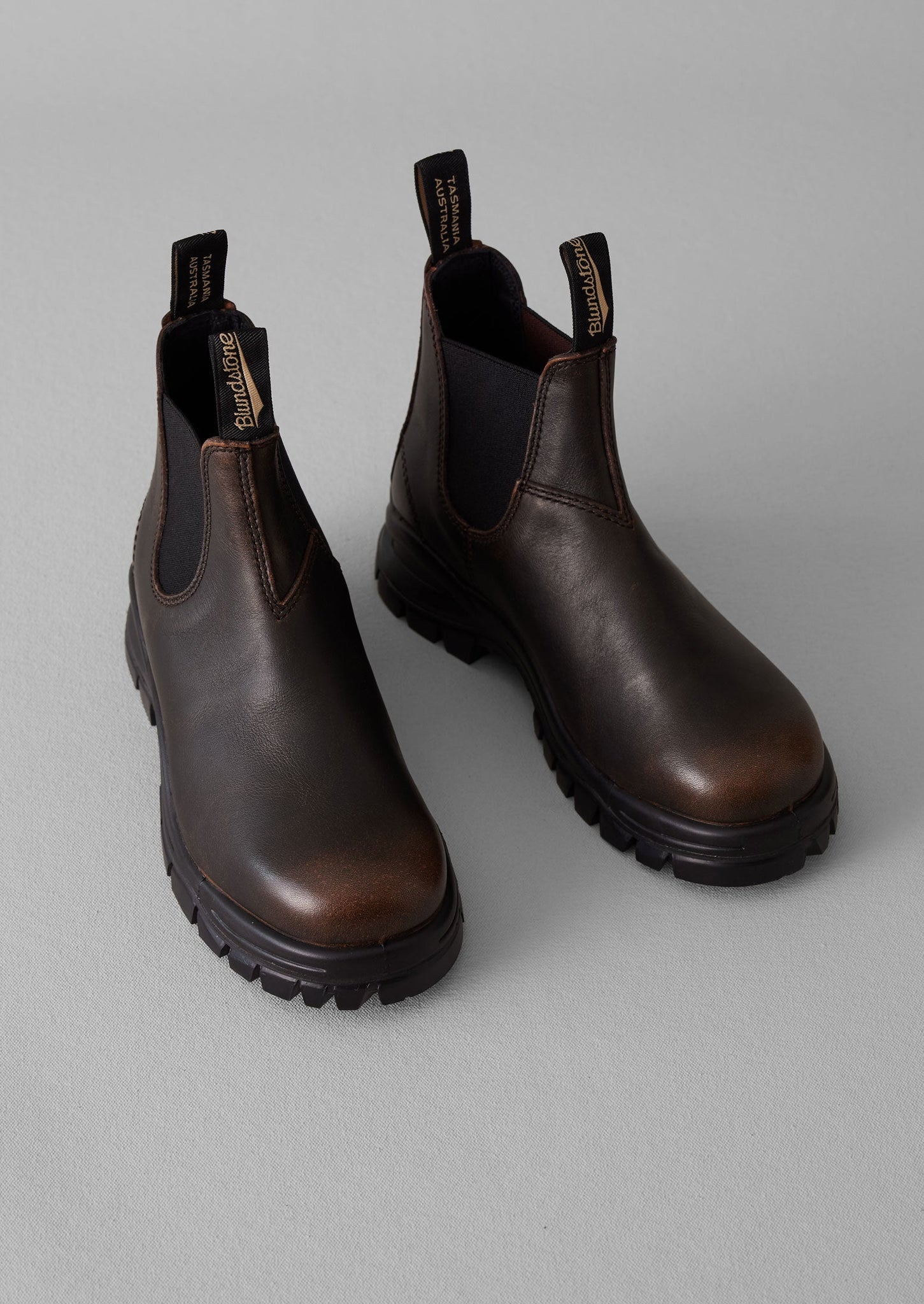 Blundstone Leather Lug Boots | Chocolate