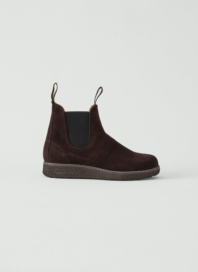 Blundstone Cork Suede Boots | Dark Brown