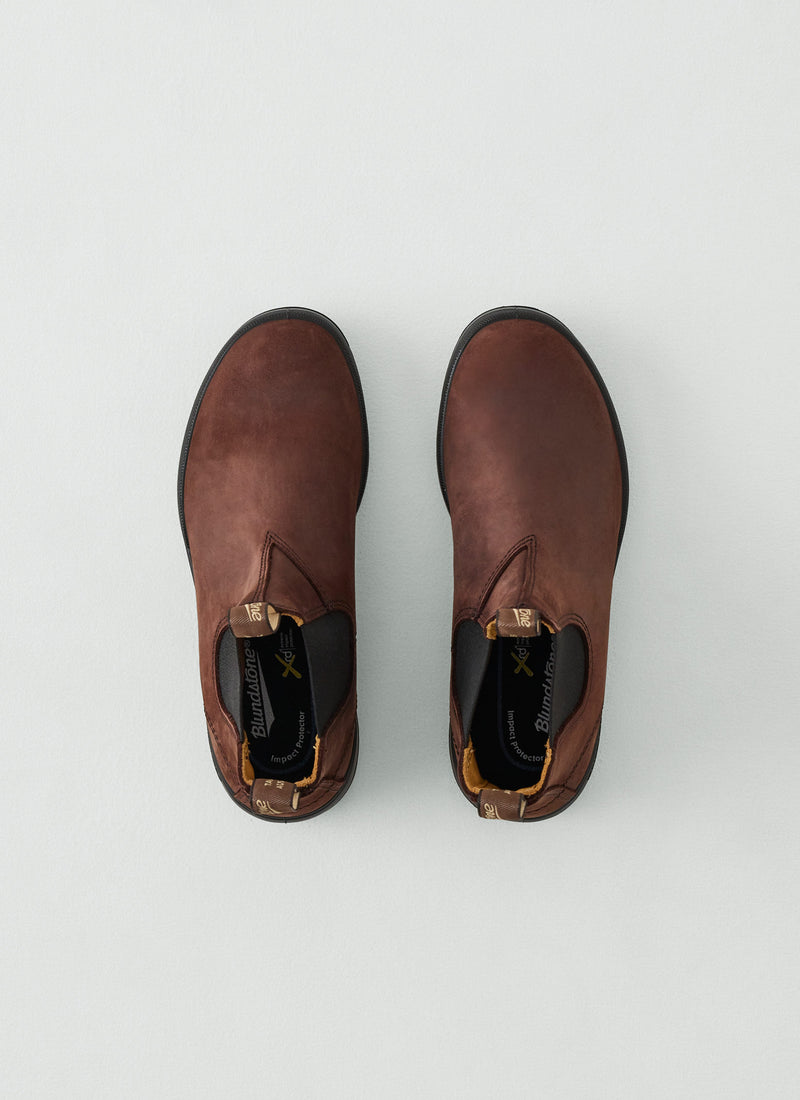 Blundstone Terrain Nubuck Chelsea Boots | Burnt Sienna
