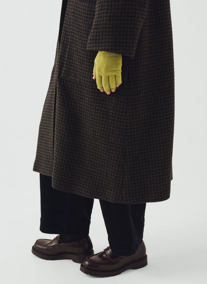 Nishiguchi Kutsushita Merino Tipless Gloves | Pistachio