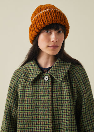 Hand Knitted Chunky Beanie | Cumin