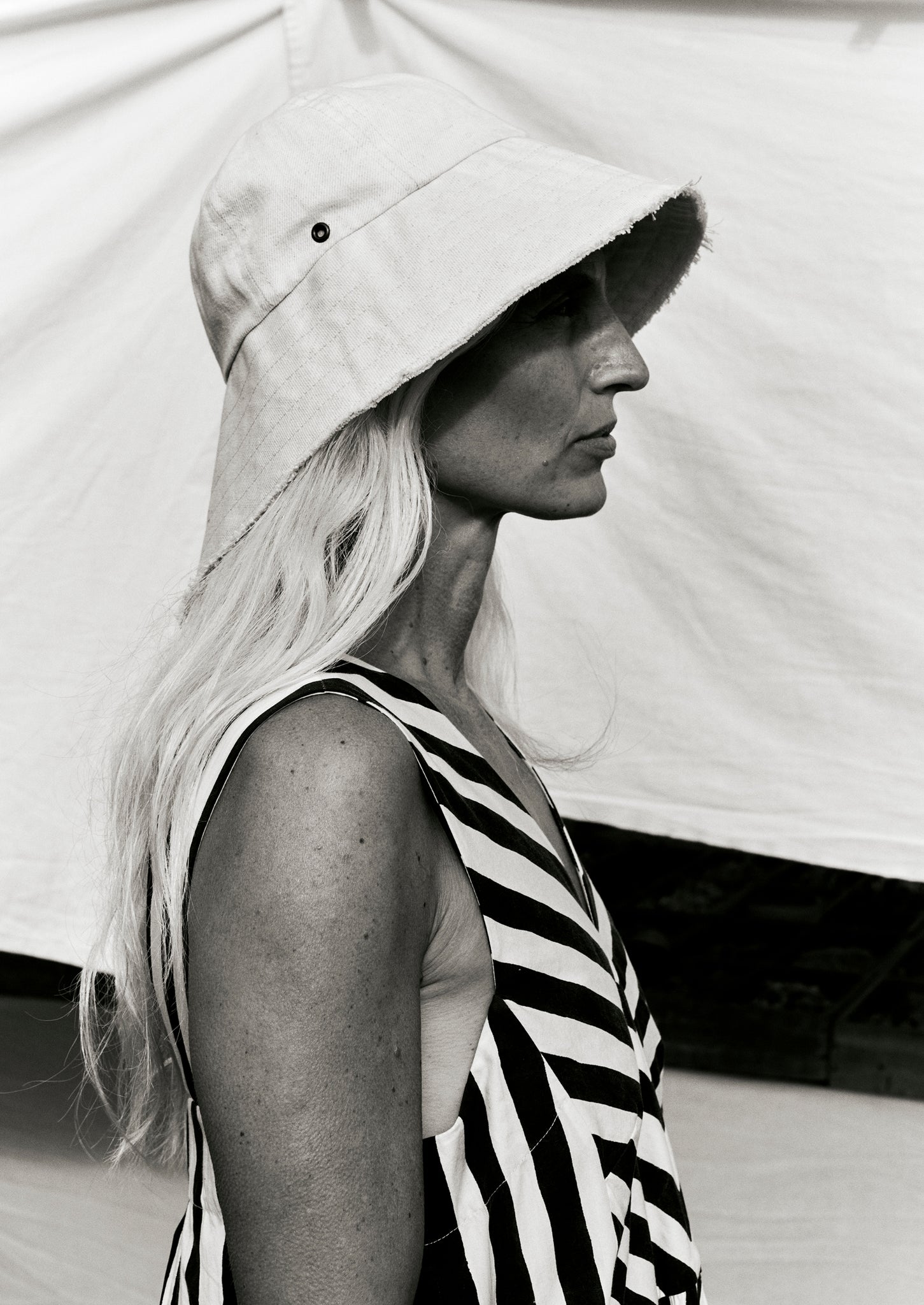 Beton Cire Organic Cotton Hemp Hat | Ecru