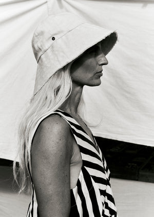 Beton Cire Organic Cotton Hemp Hat | Ecru