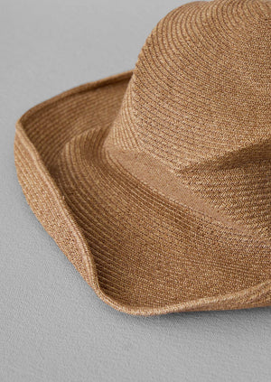 Decho Crushed Washi Paper Hat | Natural