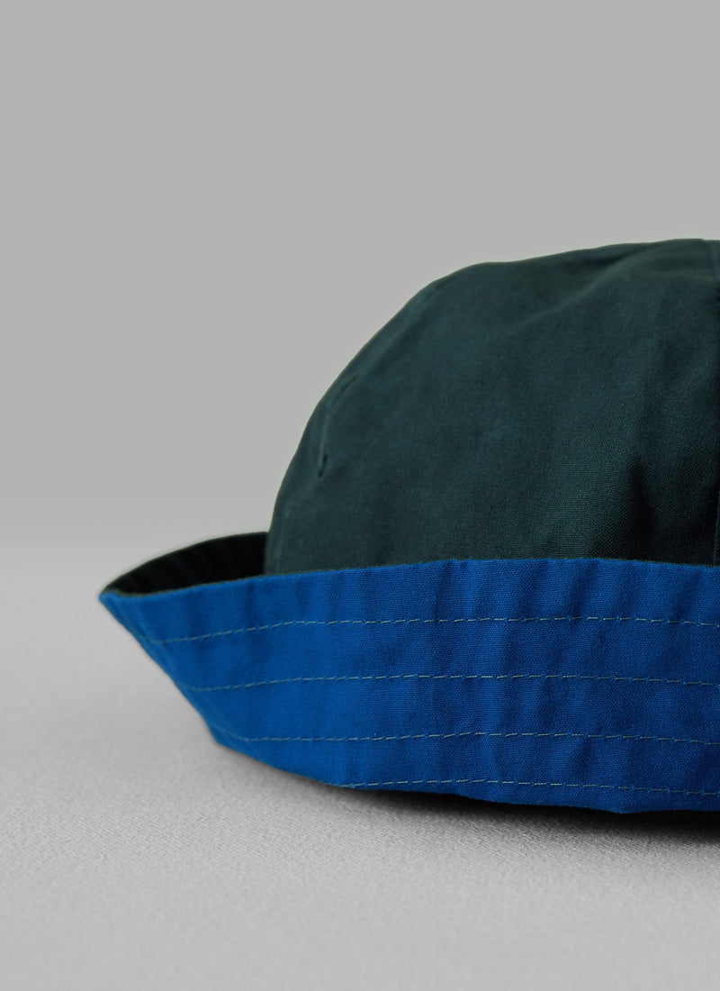 Studio Kettle Dry Waxed Cotton Deck Hat | Navy/French Blue