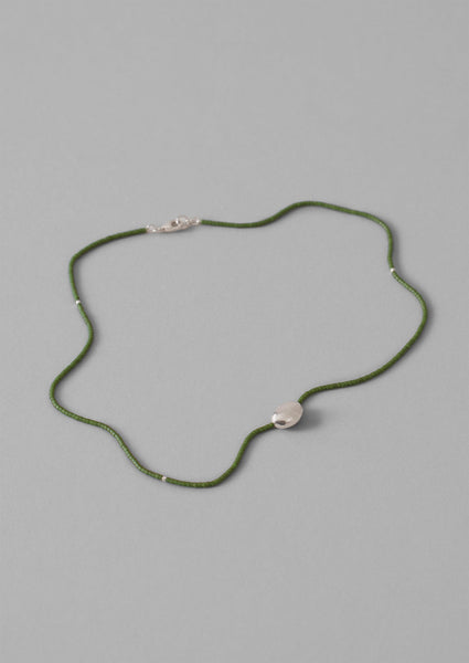 Miyuki Glass Necklace Fern