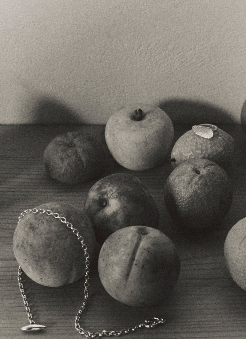 Sally Lacock Pod Toggle Silver Necklace | Silver