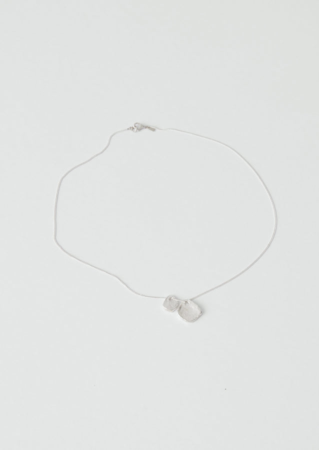 Emily Nixon Silver Quoit Necklace | Silver