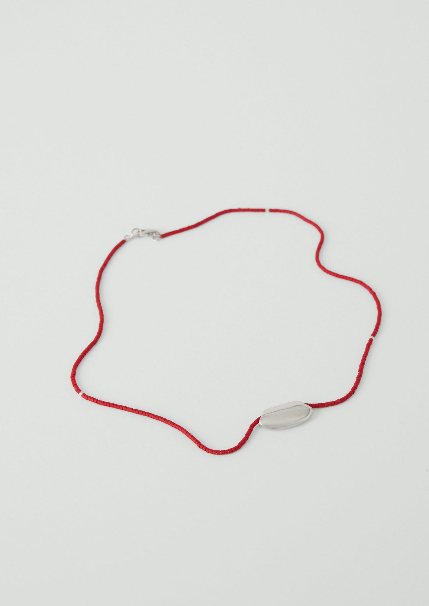 Helena Rohner Miyuki Oval Necklace | Tomato
