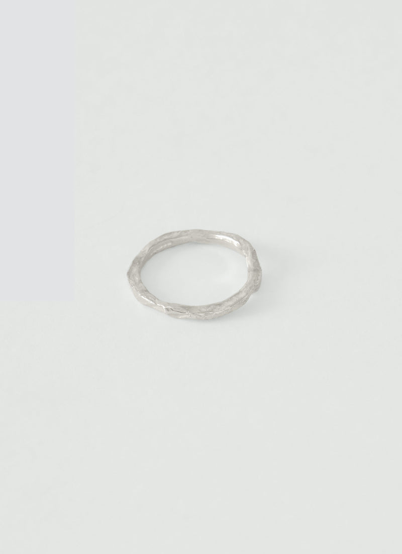Emily Nixon Small Relic Ring | Silver