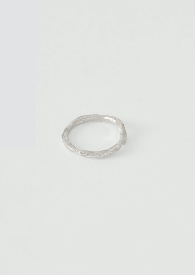 Emily Nixon Small Relic Ring | Silver